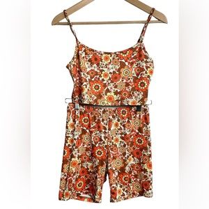 SHEIN Crop Tank Top & Biker Shorts Set Size 4